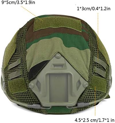 Калъф за тактически Мультикамерного шлем, Военен Бърз Калъф за шлем Fast MH/PJ (Без каска)