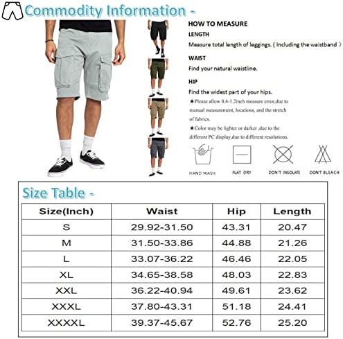 Летни къси панталони за мъже,Мъжки къси Панталони-карго Свободно Cut Свободно Cut Класически Намаляване За Бягане