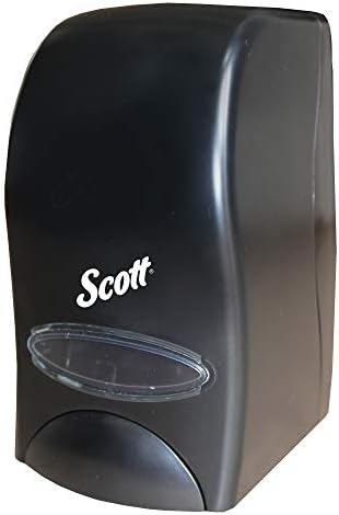 Scott - KCC92145 92145 Опаковка за ръчно грижа за кожата е от съществено значение, 1000 мл, Черен