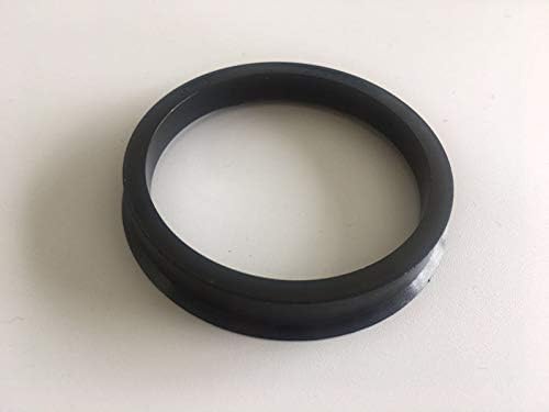 NB-AERO (Комплект от 4) Полиуглеродные центрирующие пръстени на главината с диаметър от 74,1 mm до 63,4 mm с вътрешен диаметър