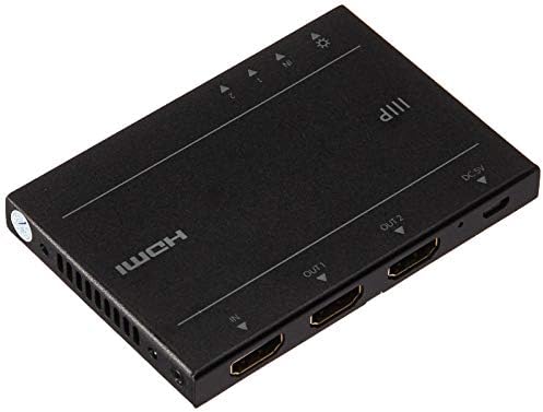 Monoprice Blackbird 4K Pro 1x2 Ултра-HDMI-сплитер - 2 едновременни изход HDMI, HDR, 18 Gbit/s, 4K 60 Hz, YCbCr