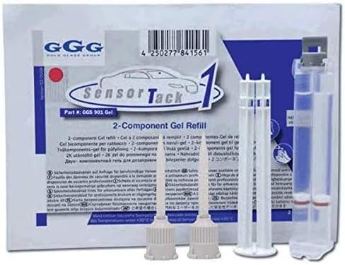 Glass Gold Group Sensor Гвоздеи 1 Гел за сензор за дъжд GGG901 Комплект Прозрачни силиконови уплътнения, за BMW, Chevrolet, Mercedes,
