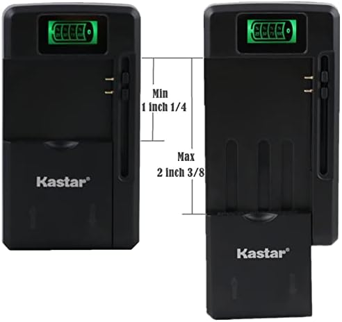 Kastar BL-4C Интелигентни LCD дисплей Батерия Зарядно Устройство Подмяна на Maxcom MM462BB MM560 MM560BB MM570