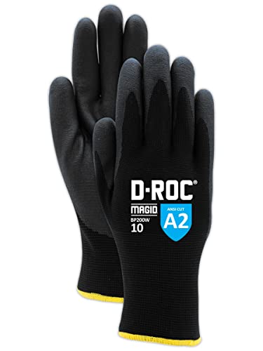 Зимни работни ръкавици MAGID Touchscreen Level A2, устойчиви На гумата, 72 PR, Пенополиуретановое Нитриловое