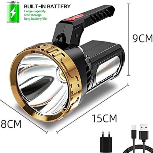 EYHLKM 300 W Преносим USB Фенерче Акумулаторна Фенерче Авариен Фенер Открит Лампа за Къмпинг със Странично Осветление