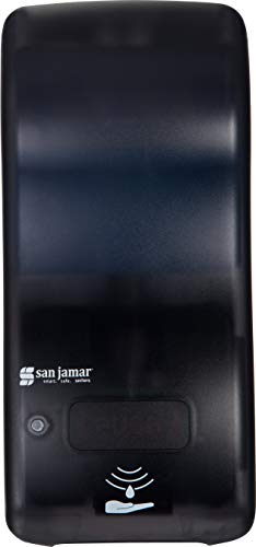Безконтактен електронен Опаковка за сапун San Jamar SHF900TBK Rely Hybrid С Пяна, 825 мл, Черна Перла