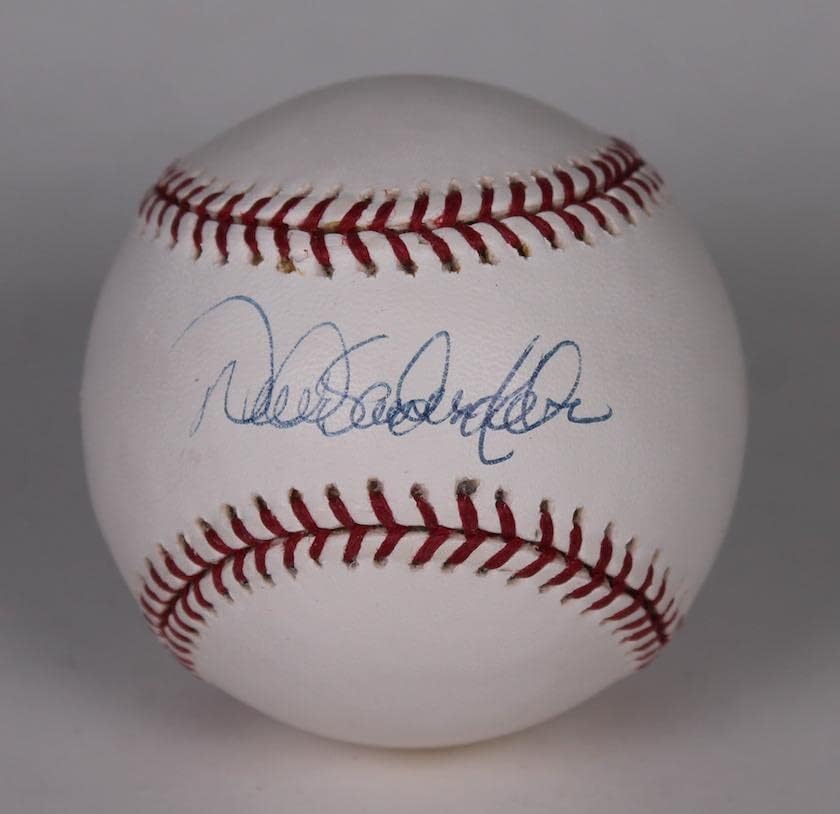 Дерек Джитър с автограф Сандерсона Пълното Име бейзбол Щайнер 20361 - Бейзболни топки с Автограф