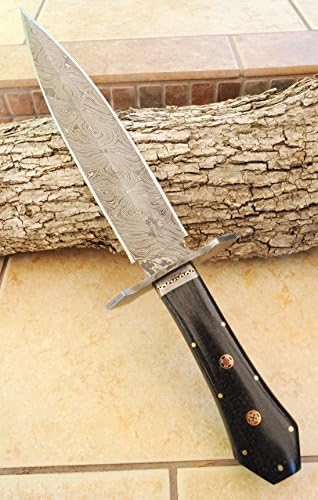 DKC-1102 Дамасский ловен нож King Arthur с острие 10 см, Острието 15,5 инча, Тегло 17,4 унция, серия ND