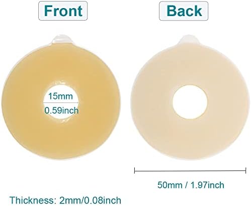 Стомические Бариерни пръстен Без Протичащи Барьерных пълнители за Колостомических торби Опаковка от 20 броя