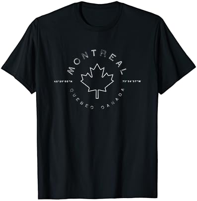 Монреальская Ретро Тениска с графичен Дизайн