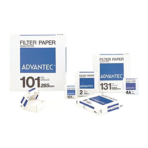 Качествена Филтърна хартия Advantec MFS N023115,0СМ, № 231, дебелина 0,18 мм, дължина 150 мм, с памучен целулоза