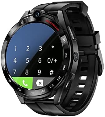 BYOKA 4G WiFi Смарт Часовник със Сензорен Екран, Спортни Ръчни Часовници с Пульсометром, Мъжки Луксозни Умен Часовник