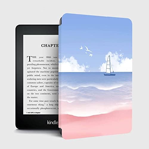 Калъф подходящ за 6-инчов Kindle Paperwhite (10-то поколение, 2018 година на издаване), с автоматична функция за събуждане
