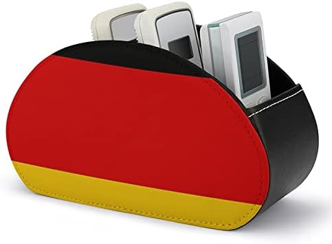 Флаг на Германия Притежателя на Дистанционното управление с 5 Отделения, Изкуствена Кожа, Многофункционална Кутия