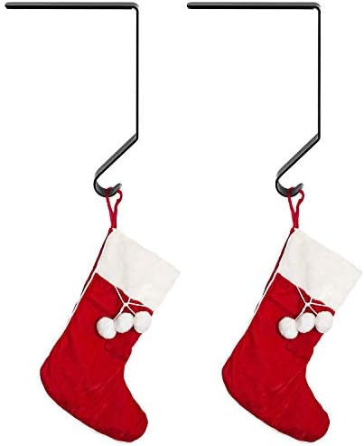 Коледен Държач за Чорапи, Метални Закачалки за Отглеждане, Куки с Коледните Орнаменти за Мантийной Стълби, Коледни