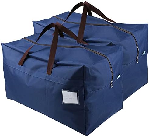 AMJ 100L Голяма Чанта за съхранение на Завивки, Ватирани одеала, Дрехи, Памучни одеяла и Кърпи, най-Добрата