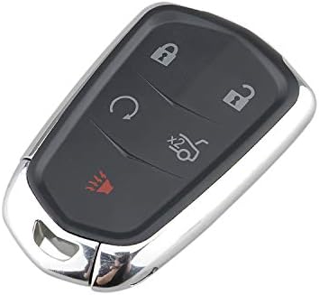 Кола ключодържател ADAURIS с дистанционно управление без ключ, Подходящи за Cadillac SRX 2015-2018, Cadillac
