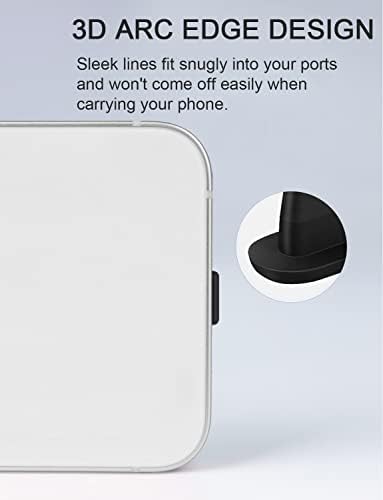 Пылезащитная капак за iPhone Gavemi 20 в опаковка, която е съвместима с iPhone 13, 12, 11, X, 8, 7, Plus и Pro, Air