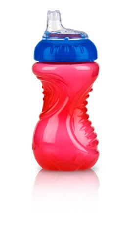 Непроливающаяся чаша Nuby Easy Grip Cup, 10 Унции, Цветове могат да се различават, 2 опаковки