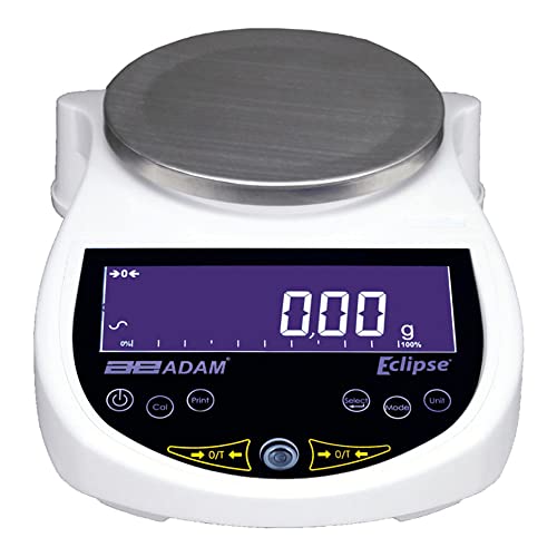 Прецизна везна Adam Equipment EBL 6202i - 115V Eclipse с вътрешно калибриране, Капацитет 6200 г, яснотата на 0,01 мг,