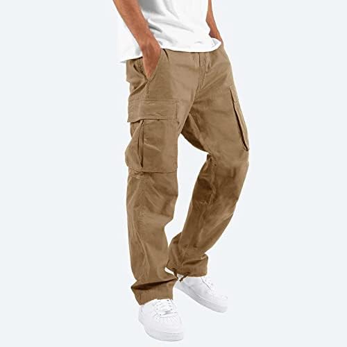 Мъжки панталони Hoyomi с множество джобове, Външни панталони-Карго за бягане, За Походи, Тактическите Преки