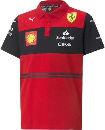 Тениска поло детска екипа на Scuderia Ferrari F1 2022