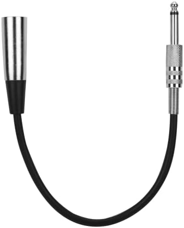 кабел minifinker 6,35 мм от мъжете към XLR-жена, по-малко смущения, кабел-адаптер с микрофон дължина от 30 см за