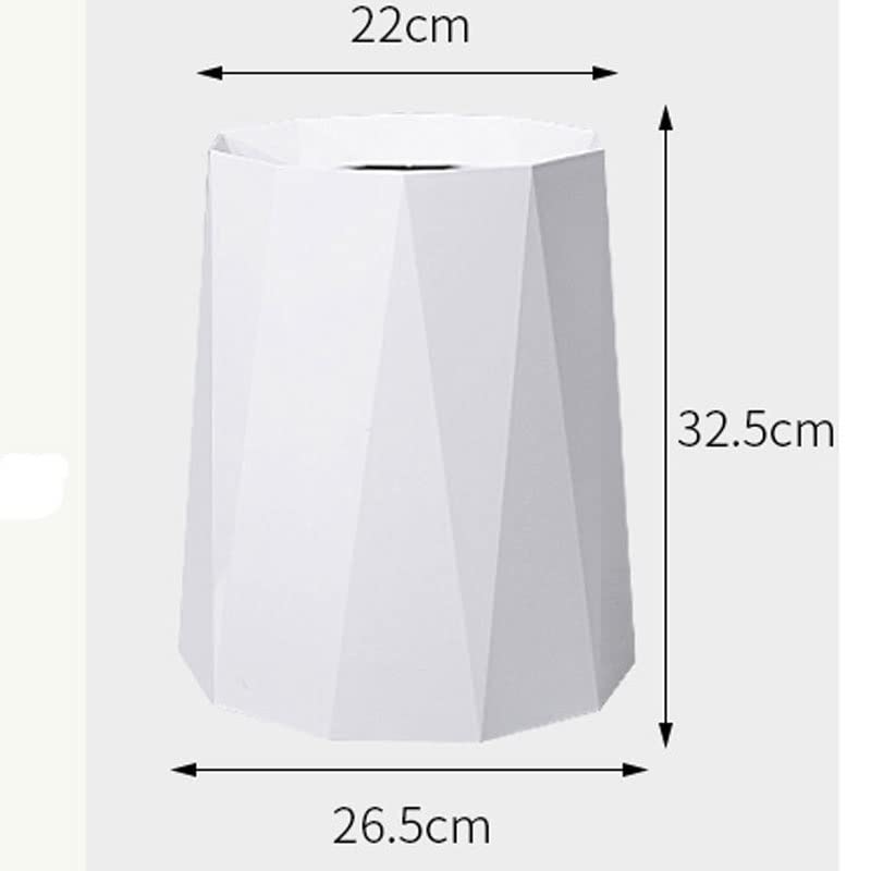 DOUBA Вграден Просто кофа за Боклук, За да Спални, Хол, Творческа Многофункционално кофа за Боклук Без капачки (Цвят: D, Размер: