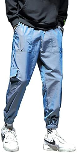 ADVRESF Мъжки Панталони за Джогинг в стил Хип-Хоп, Градинска Облекло, Панталони-Карго, Всекидневни Спортни Панталони,