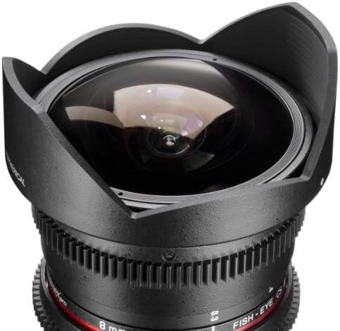 Обектив Walimex Pro 8 mm f/3,8 VDSLR Рибешко око Версия II Canon EF