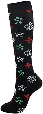 Чорапи No Show, Дамски Домашни Чорапи За Сън, Удобни Зимни Топли Ежедневни Чорапи за екипажа, Коледни чорапи с принтом