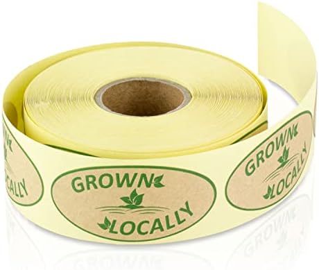 Етикети OfficeSmartLabels (2 x 1 инч, 900 етикети) Предварително Напечатани етикети местно производство,