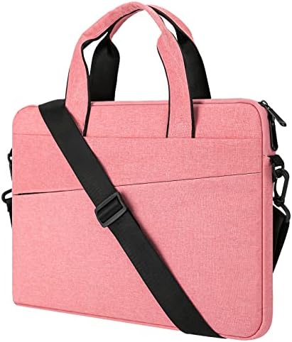 Чанта за носене YINHANG с ръкав за лаптоп 15,6 инча, Водоустойчив Защитен Калъф за лаптоп от Полиестер през