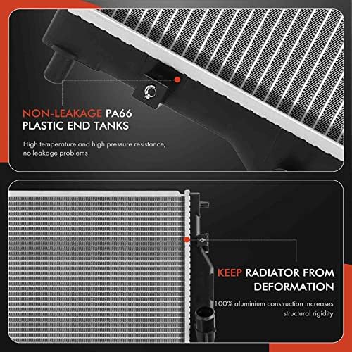 Радиатор за охлаждаща течност на двигателя Премиум-клас в събирането, съвместим с Mazda CX-3 CX3 2017 2018 2019, 2.0