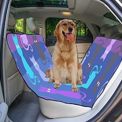 Калъф за седалка кучета ENEVOTX Обичай За британски Късокосмести Животни, Котки, Домашни Животни, Покривала за автомобилни седалки с принтом за Кучета, Водоустойчива ?
