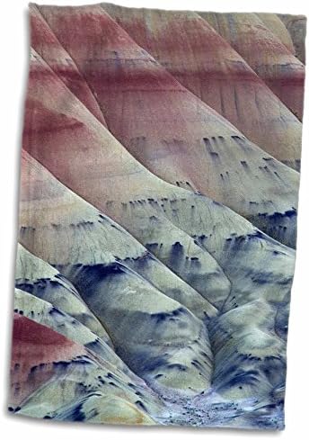 3дРоуз, САЩ, Орегон, Изкопаеми легла Джон Дэя, Северна Каролина, The Painted Hills Unit - Кърпи (twl-189758-3)
