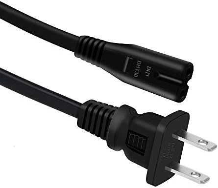 Кабел захранващия кабел за променлив ток Uniq-i 6 фута UL за монитор Sony CECH-ZED1U PS3 Playstation TV