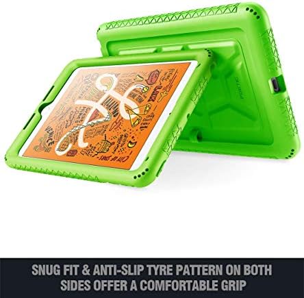 Калъф за iPad Mini 5, серия Poetic TurtleSkin [Защита на ъгъла / на бронята][Долните вентилационни отвори] Защитен