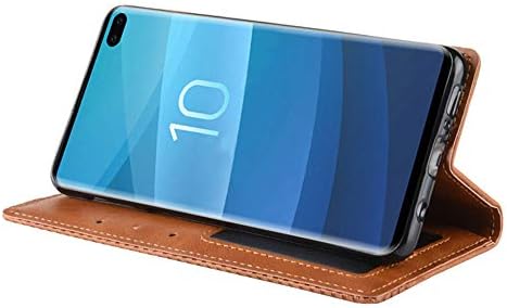 INSOLKIDON е Съвместим с Samsung Galaxy S10 Plus, Задната част на кутията, Защитната обвивка за вашия телефон, пълна защита на тялото, в Чантата, в бизнес стил с функция за влакчета ?