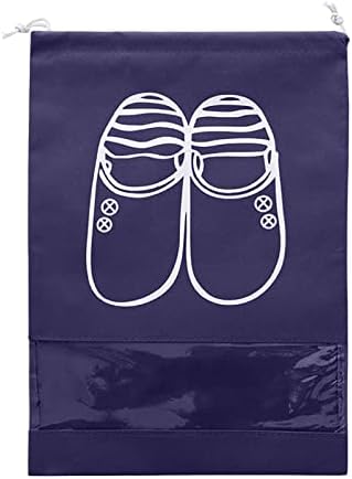 Guolarizi RubbishShoe Брандираната Нетканая Преносима Чанта За съхранение 80 г, гредова, със Шапка, а обувките