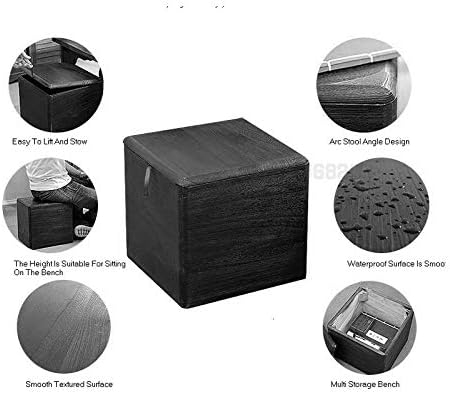 JYDQM Многофункционално Столче за съхранение от Масивна дървесина Столче За съхранение Може да Седи На Играчки