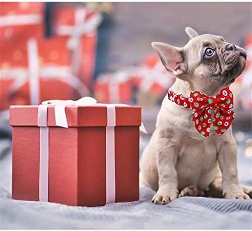HFDGDFK Коледен Памук нашийник за Кучета с Матросским папийонка, Украсени с Шариковым Ошейником за Кученца