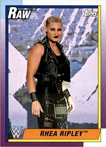 Търговската картичка Рестлинга Рея Рипли WWE №34 Topps Heritage 2021