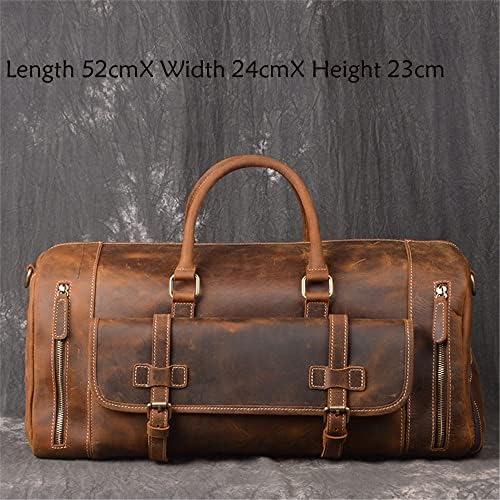 LEPSJGC 1 бр. Оригинален мъжки чанти Чанта с Голям Капацитет За Багаж с чанта за обувки (Цвят: D, Размер: 52
