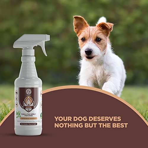 Спрей от бълхи и кърлежи GERMOFIN Zorg за кучета - Натурален Спрей от бълхи и кърлежи - Без странични ефекти