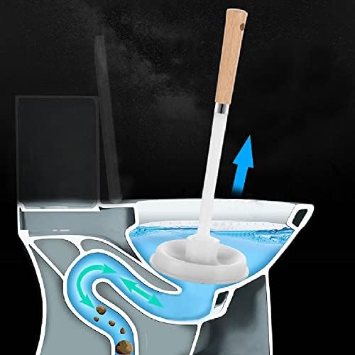 Буталото За Тоалетна Тръби DUBAO Силикон Силна Издънка За Премахване на Засоров В Банята Вакуум Възвратна Земснаряд За Тоалетна