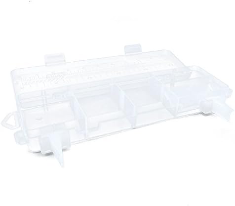 10 БР Прозрачни Мъниста Кутия За Принадлежности Арт Занаяти Принадлежности За Съхранение на Пластмасови Кутии Организаторите