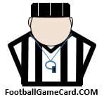 Игра карти на футболен съдия (3 опаковки)
