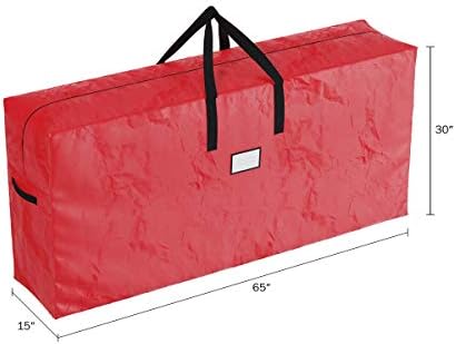 Чанти за съхранение на коледно-2 опаковки-могат да се настанят изкуствена коледна елха с височина 9 метра Всяка -Защита на празнични украси и надуваеми изделия от вл