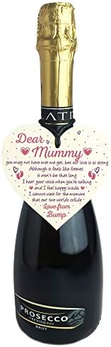 Магазин XLD Mummy to Be Подаръци от Bump Baby Shower Подарък за малки момичета И Момчета, Дървено Сърце На паметта